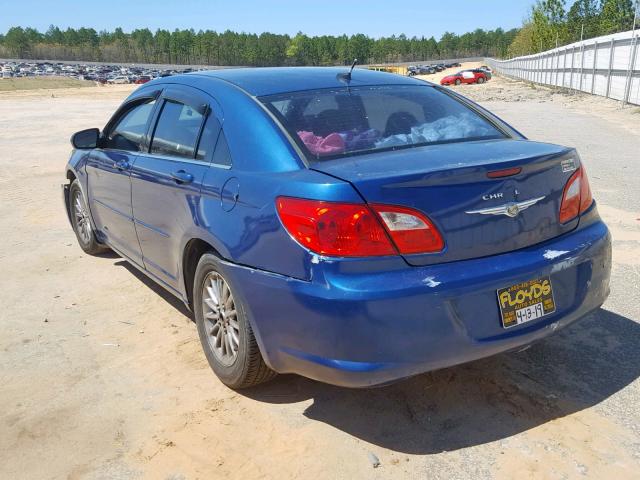 1C3LC46B99N537104 - 2009 CHRYSLER SEBRING LX BLUE photo 3