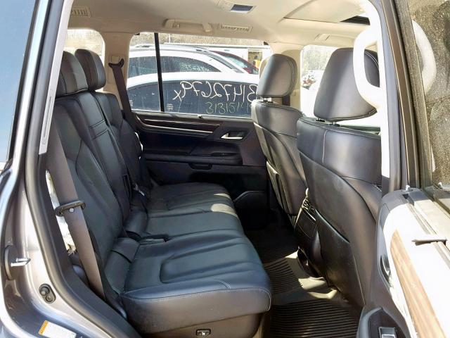 JTJHY7AXXJ4264513 - 2018 LEXUS LX 570 GRAY photo 6