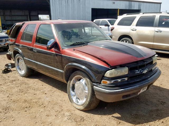 1GNCS13W6X2251592 - 1999 CHEVROLET BLAZER TWO TONE photo 1