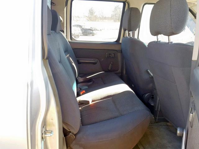 1N6ED27T63C466912 - 2003 NISSAN FRONTIER C SILVER photo 6