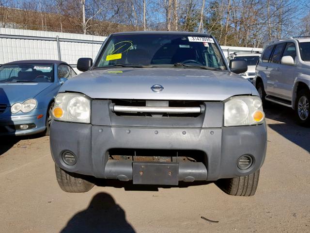 1N6ED27T63C466912 - 2003 NISSAN FRONTIER C SILVER photo 9