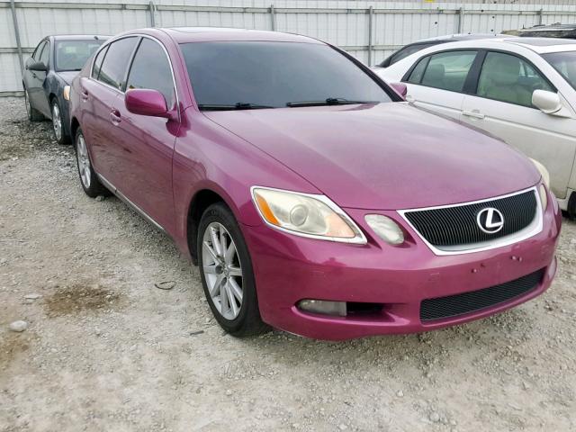 JTHCH96S760009966 - 2006 LEXUS GS GENERAT PURPLE photo 1