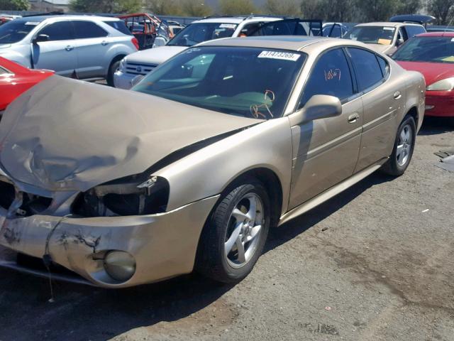 2G2WR524741351970 - 2004 PONTIAC GRAND PRIX GOLD photo 2