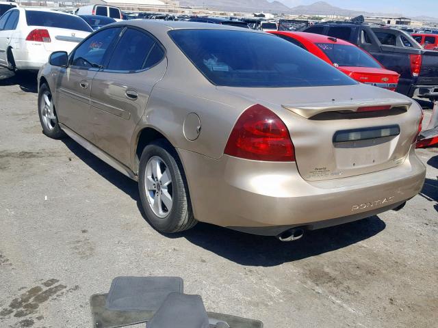 2G2WR524741351970 - 2004 PONTIAC GRAND PRIX GOLD photo 3