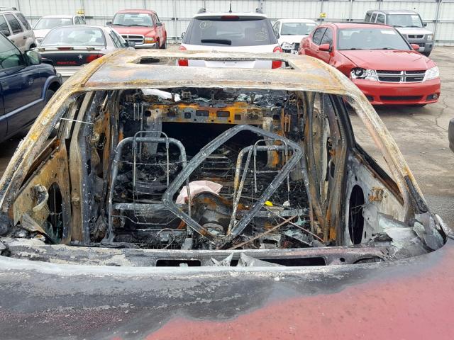 2G1WH52K959226087 - 2005 CHEVROLET IMPALA LS RED photo 9