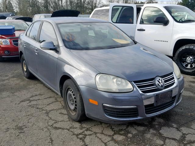 3VWPF81K06M652020 - 2006 VOLKSWAGEN JETTA VALU BLUE photo 1