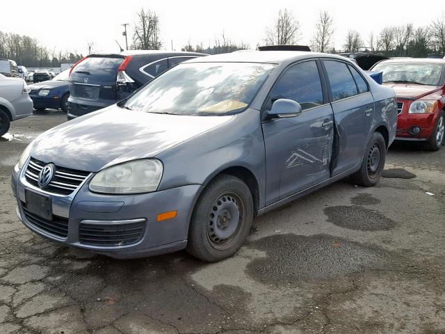 3VWPF81K06M652020 - 2006 VOLKSWAGEN JETTA VALU BLUE photo 2