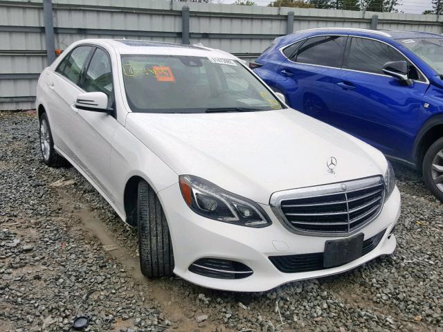 WDDHF9HB3EA942630 - 2014 MERCEDES-BENZ E 250 BLUE WHITE photo 1