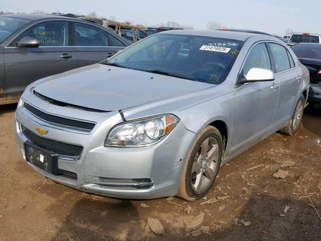 1G1ZC5E13BF373636 - 2011 CHEVROLET MALIBU 1LT SILVER photo 2