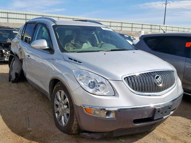 5GAKVDED1CJ308128 - 2012 BUICK ENCLAVE SILVER photo 1