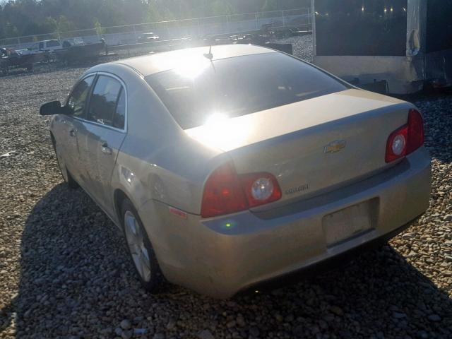 1G1ZB5E19BF347772 - 2011 CHEVROLET MALIBU LS ოქროსფერი ფოტო 3
