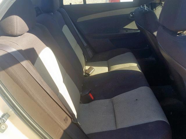1G1ZB5E19BF347772 - 2011 CHEVROLET MALIBU LS ოქროსფერი ფოტო 6
