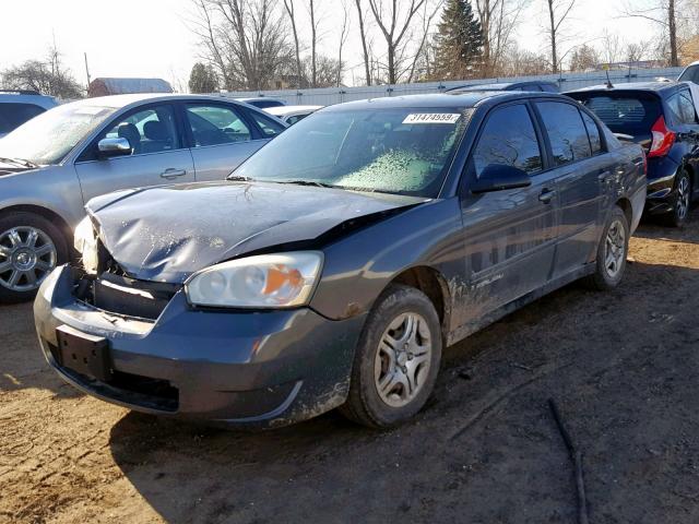 1G1ZS57FX7F133065 - 2007 CHEVROLET MALIBU LS GRAY photo 2
