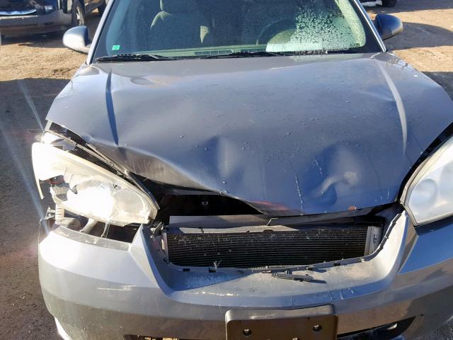 1G1ZS57FX7F133065 - 2007 CHEVROLET MALIBU LS GRAY photo 9