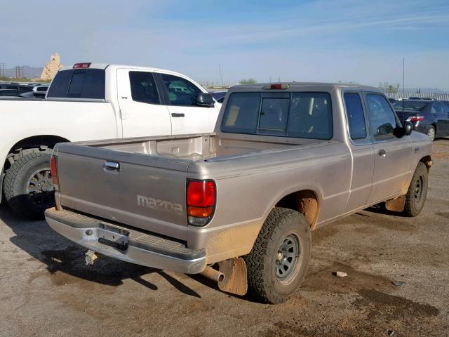 4F4CR16X7TTM06977 - 1996 MAZDA B4000 CAB TAN photo 4