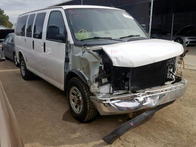 1GNSGCF40C1151233 - 2012 CHEVROLET EXPRESS G1 WHITE photo 1