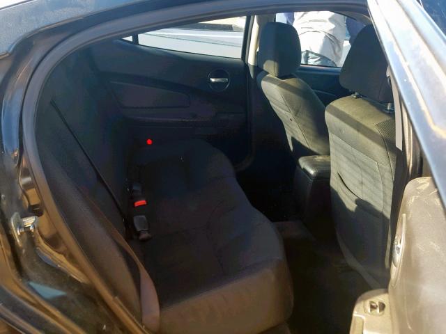 2G2WP552581157184 - 2008 PONTIAC GRAND PRIX BLACK photo 6