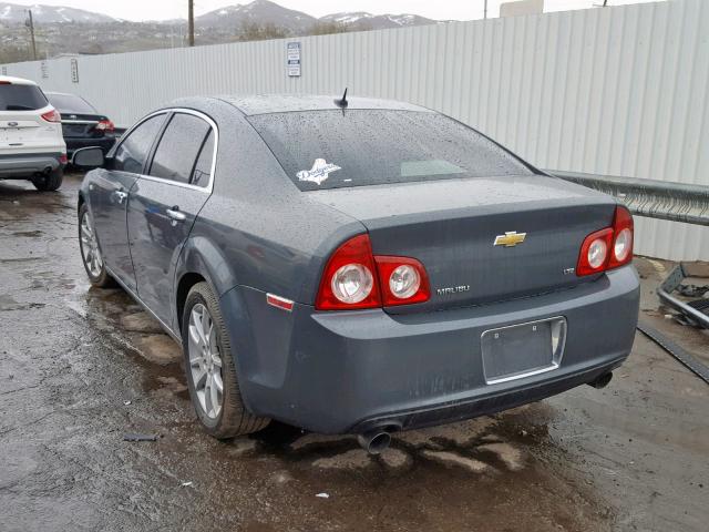 1G1ZK57728F269202 - 2008 CHEVROLET MALIBU LTZ GRAY photo 3