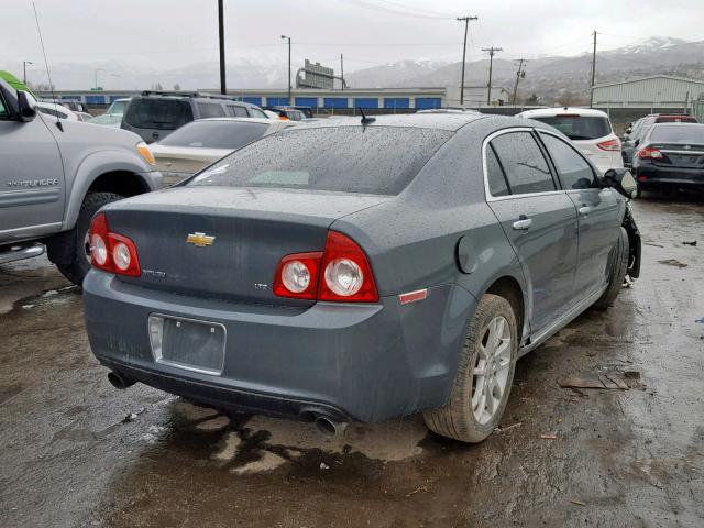 1G1ZK57728F269202 - 2008 CHEVROLET MALIBU LTZ GRAY photo 4