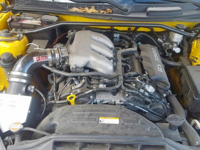 KMHHU6KH1CU066157 - 2012 HYUNDAI GENESIS CO YELLOW photo 7