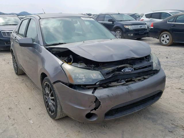 1FAHP3GNXAW148095 - 2010 FORD FOCUS SES GRAY photo 1