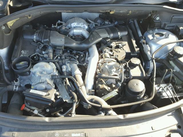 4JGBB22E47A197729 - 2007 MERCEDES-BENZ ML 320 CDI SILVER photo 7