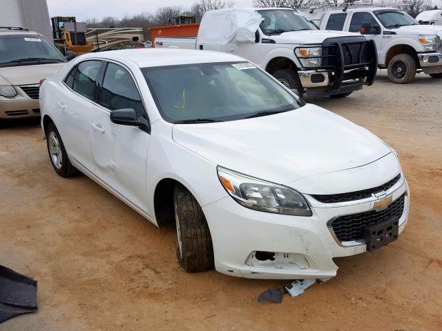 1G11B5SL8FF190518 - 2015 CHEVROLET MALIBU LS WHITE photo 1