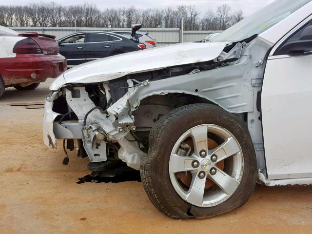 1G11B5SL8FF190518 - 2015 CHEVROLET MALIBU LS WHITE photo 9