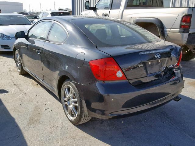 JTKDE167060143271 - 2006 TOYOTA SCION TC შავი ფოტო 3