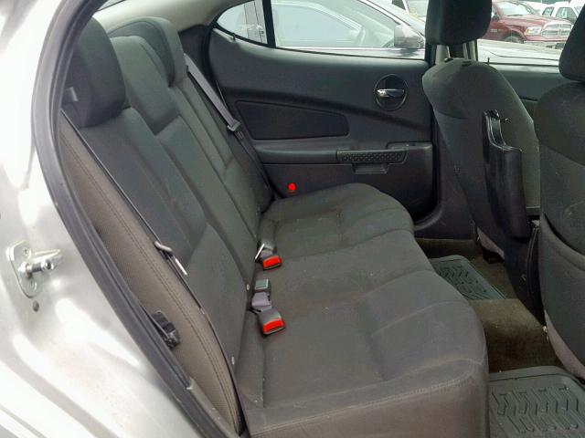 2G2WP542741338475 - 2004 PONTIAC GRAND PRIX SILVER photo 6