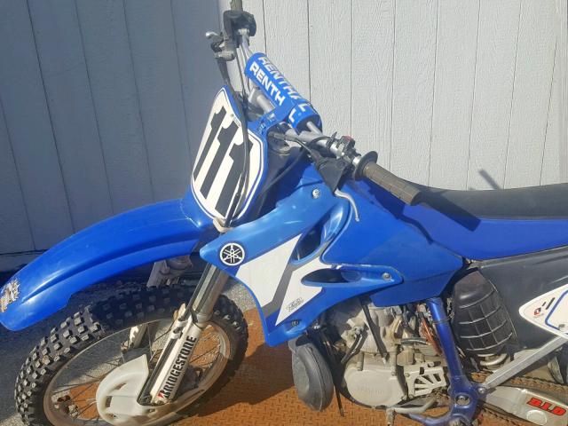 JYACG12C62A007906 - 2002 YAMAHA YZ250 BLUE photo 9