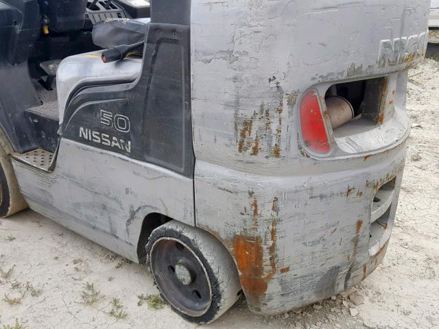 CP1F29P2670 - 2008 NISSAN FORKLIFT GRAY photo 9