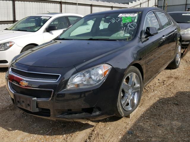 1G1ZC5E09CF326880 - 2012 CHEVROLET MALIBU 1LT 黑色 照片 2