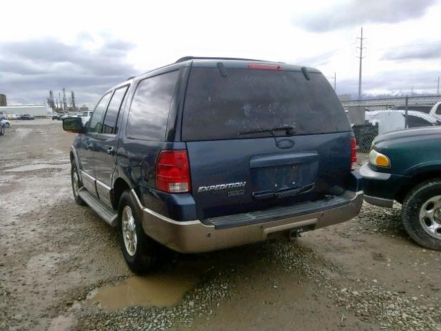 1FMPU18L74LB71321 - 2004 FORD EXPEDITION BLUE photo 3