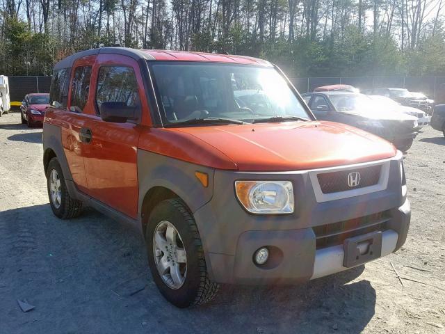 5J6YH28533L042439 - 2003 HONDA ELEMENT EX ORANGE photo 1