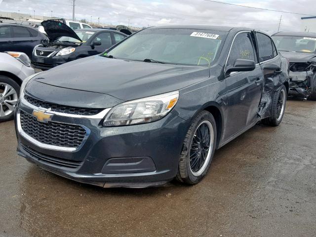 1G11B5SA1GU111167 - 2016 CHEVROLET MALIBU LIM CHARCOAL photo 2