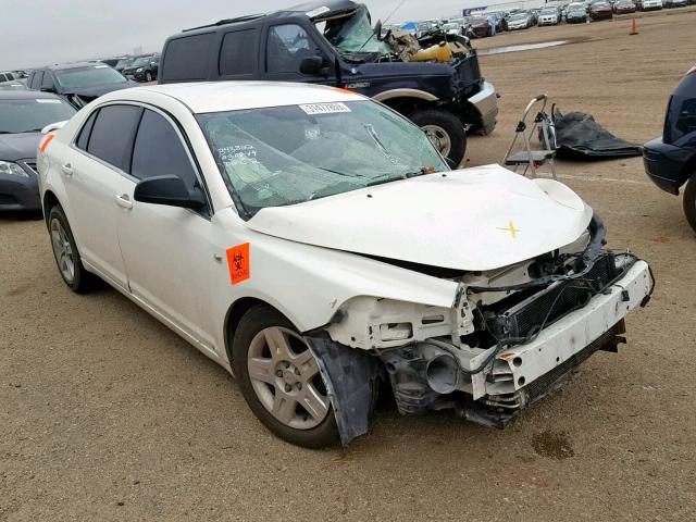 1G1ZG57B88F167408 - 2008 CHEVROLET MALIBU LS WHITE photo 1