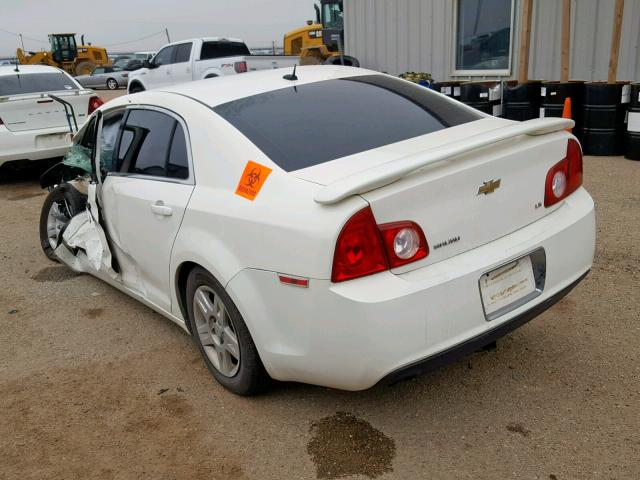 1G1ZG57B88F167408 - 2008 CHEVROLET MALIBU LS WHITE photo 3