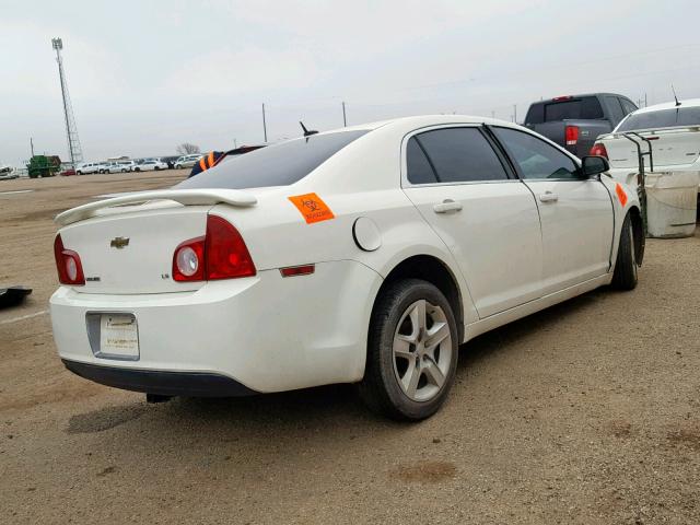 1G1ZG57B88F167408 - 2008 CHEVROLET MALIBU LS WHITE photo 4