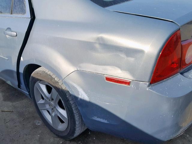 1G1ZH57B69F227362 - 2009 CHEVROLET MALIBU 1LT 蓝色 照片 9