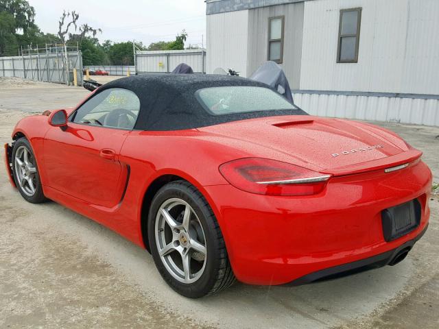 WP0CA2A88DS113814 - 2013 PORSCHE BOXSTER RED photo 3