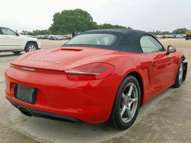 WP0CA2A88DS113814 - 2013 PORSCHE BOXSTER RED photo 4