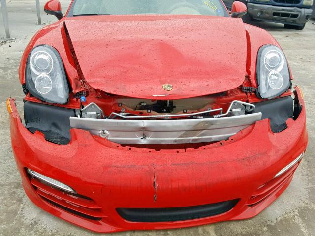 WP0CA2A88DS113814 - 2013 PORSCHE BOXSTER RED photo 9