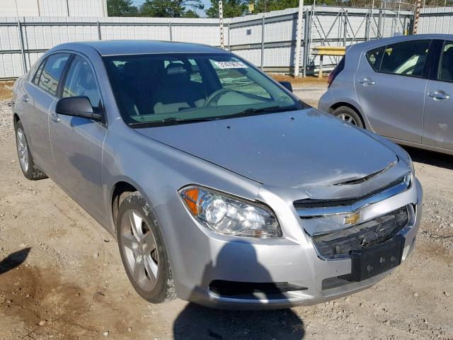 1G1ZA5EU9CF355790 - 2012 CHEVROLET MALIBU LS SILVER photo 1