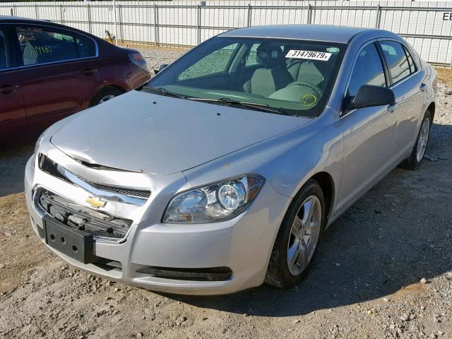 1G1ZA5EU9CF355790 - 2012 CHEVROLET MALIBU LS SILVER photo 2