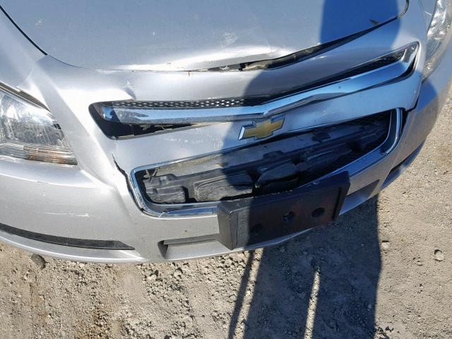 1G1ZA5EU9CF355790 - 2012 CHEVROLET MALIBU LS SILVER photo 9