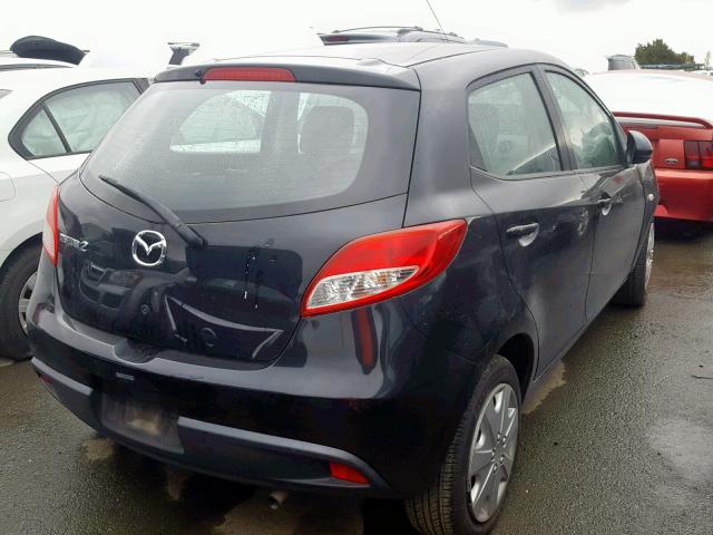 JM1DE1KZ9E0182440 - 2014 MAZDA MAZDA2 SPO BLACK photo 4