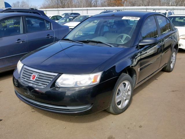 1G8AJ55F87Z202631 - 2007 SATURN ION LEVEL BLACK photo 2