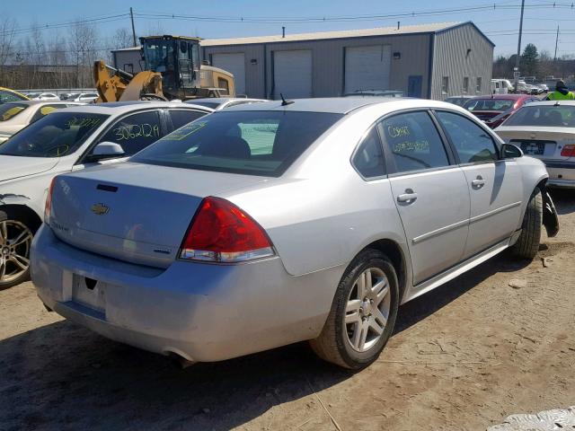 2G1WB5E3XG1187100 - 2016 CHEVROLET IMPALA LIM SILVER photo 4