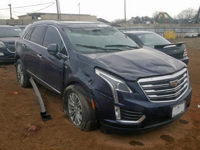 1GYKNBRS4HZ310938 - 2017 CADILLAC XT5 LUXURY BLUE photo 1